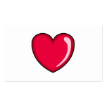 Red Heart Business Card