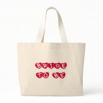 Red Hearts Bride to Be Bag
