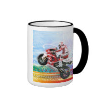 RED HOT BIKER MUG