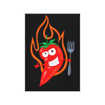 Red Hot Chilli Gallery Wrap Canvas