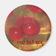 red hot goo refrigerator magnets