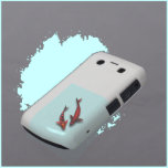 Red Koi Fish Blackberry Bold "Barely There" casemate cases