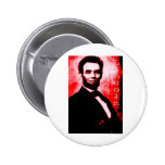 Red Lincoln Pinback Buttons