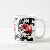 Red Lizard Mug