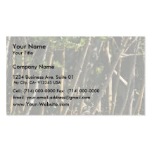 Red mangrove trees business card templates