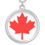 red maple leaf necklaces