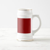 Red maroon coffee mugs