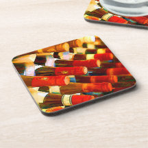 Red or White Beverage Coaster