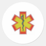     red & orange & green stickers