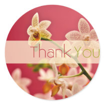 Red Orchid • Thank You Sticker