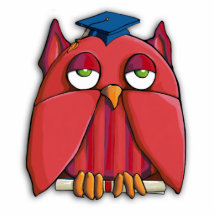 Red Owl Grad Sculpture Cut Outs