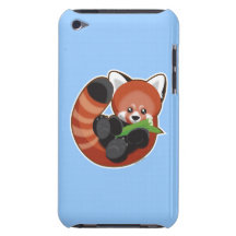 Red Panda Barely There iPod Covers