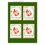 red pepper sketch greeting cards