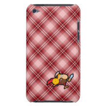 Red Plaid Spartan Gladiator iPod Touch Cover