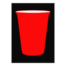 red plastic cup announcement