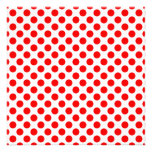 Red Polka Dots Personalized Announcement