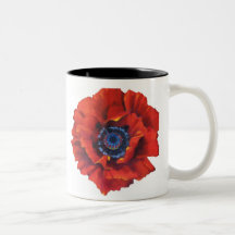 Red Poppy Coffee Mug for Mother's Day