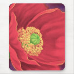 Red Poppy Flower Painting Art - Multi Mousemat