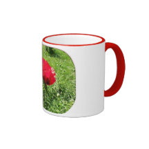 Red Poppy in Soft Plastic Coffee Mug