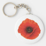 Red Poppy Keychain