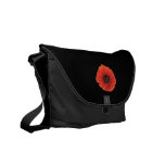 Red Poppy Messenger Bags