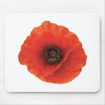 Red Poppy Mouse Mat