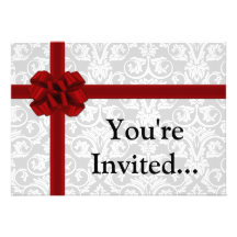 Red Ribbon Bow Announcements