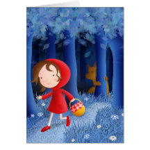 Red Riding Hood - greeting cards