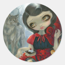"Red Riding Hood's Picnic" Sticker