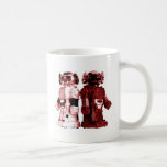 red robots mug