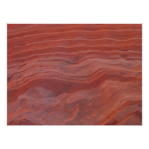 Red Rock Layer Study Photographic Print