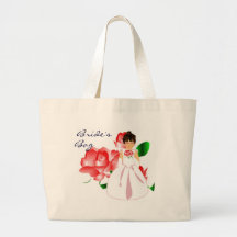 Red Rose "Bride's" Bag - Customisable