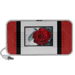 Red Rose Doodle Speaker