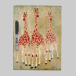 Red Rose Giraffes  Dry Erase Board dry erase boards