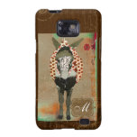 Red Rose Moses Monogram Case Samsung Galaxy S2 Cover