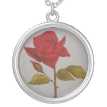 Red Rose Necklace