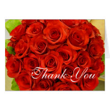 Red Rose Note Card Template