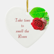 Red Rose Ornament