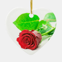 Red Rose Ornament