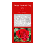 Red Rose Valentine Photo Cards