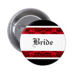 Red roses buttons templates - customisable