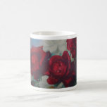 Red Roses Vintage Fabric Mug