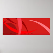 red rouge print