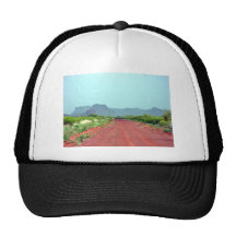 Red sand road trucker hats