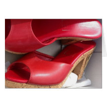 RED SHOES DOMME CARD