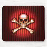 Red Skull Mouse Pad