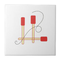 Red Spatulas Tiles