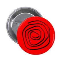 Red Spiral Pin