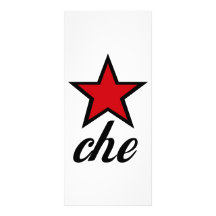 Red Star Che Guevara! Rack Card