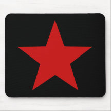 Red Star Mousepad